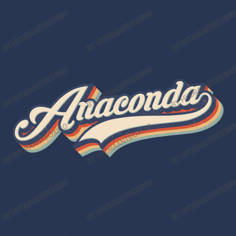 I Love Anaconda City Usa Retro Vintage Men Denim Jacket by HydraAntBoxing | Artistshot