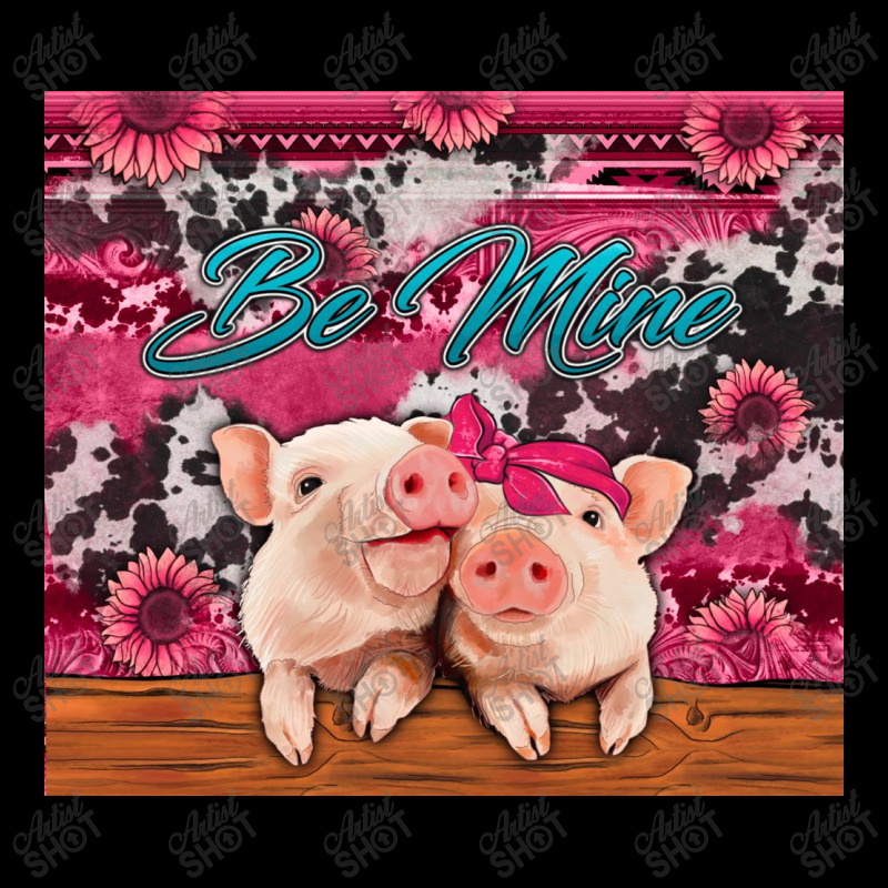 Be Mine Valentine's Day Pigs Legging by Jasminsmagicworld | Artistshot