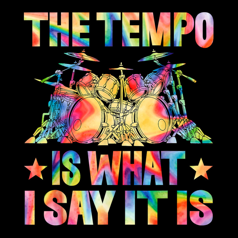 The Tempo Funny Tie Dye Drummer Men Women Music Lover T Shirt Legging by cm-arts | Artistshot