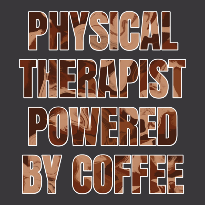 Physical Therapist Powered By Coffee Funny Gift For Physical Therapist Ladies Curvy T-Shirt by cm-arts | Artistshot