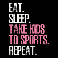 Womens Cute Mother's Day Eat Sleep Take Kids To Sports Repeat Baby Tee | Artistshot