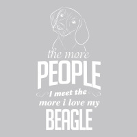 The More People I Meet The More I Love My Beagle Gifts Baby Bodysuit | Artistshot