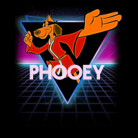 Hong Kong Phooey Retro 80s Neon Landscape Cropped Sweater | Artistshot