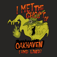 I Met The Ghost Of Oakhaven And Lived Ladies Fitted T-shirt | Artistshot