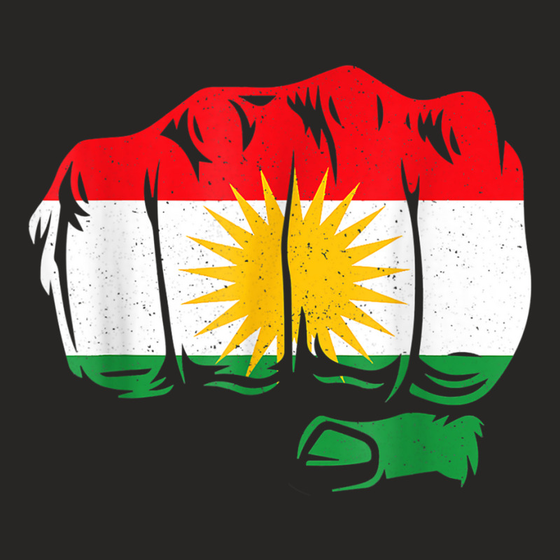 Vintage Kurdistan Kurd Kurdish Province Of Kurds T Shirt Ladies Fitted T-Shirt by cm-arts | Artistshot