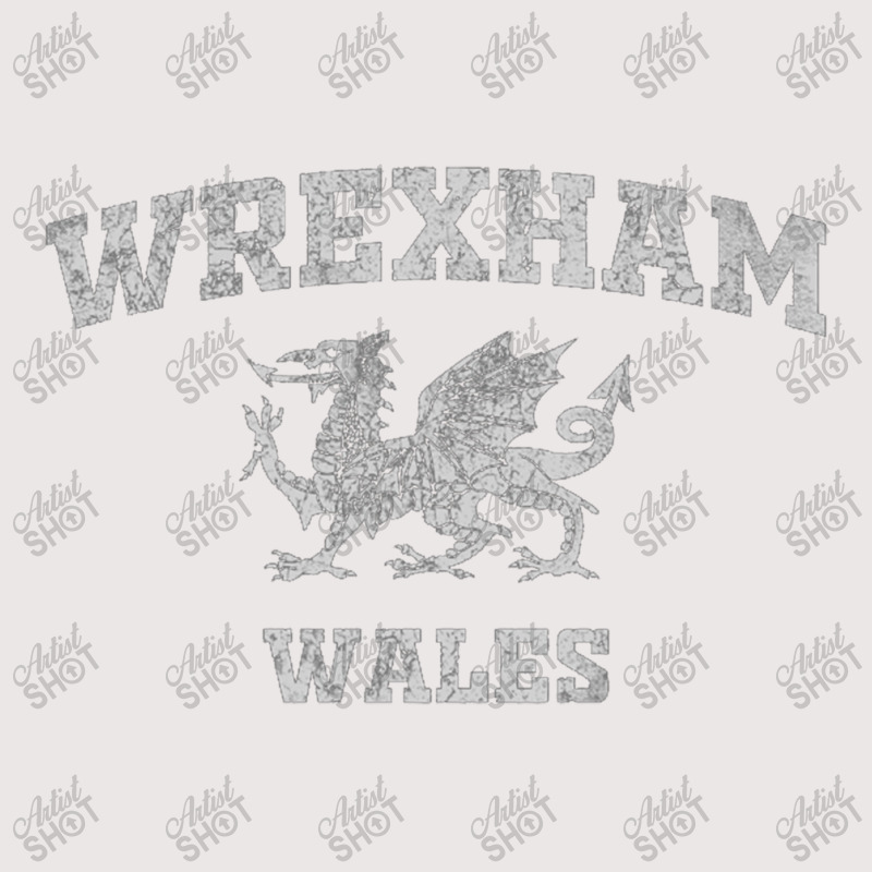 Wrexham Wales Retro Vintage Pullover Hoodie Pocket T-shirt | Artistshot