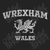 Wrexham Wales Retro Vintage Pullover Hoodie 3/4 Sleeve Shirt | Artistshot