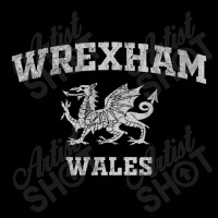 Wrexham Wales Retro Vintage Pullover Hoodie Men's Long Sleeve Pajama Set | Artistshot