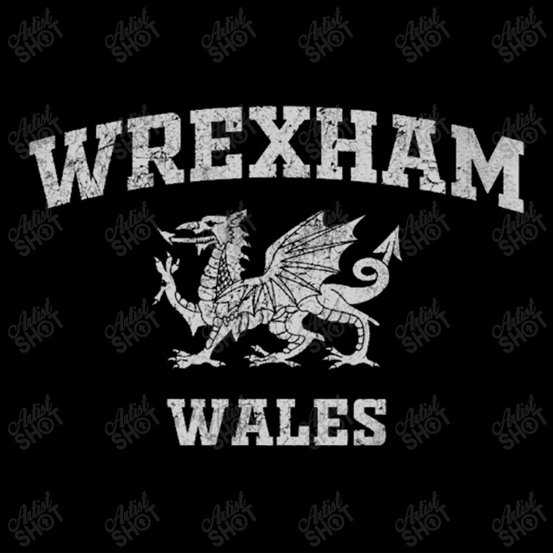 Wrexham Wales Retro Vintage Pullover Hoodie Men's Long Sleeve Pajama Set | Artistshot