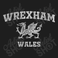 Wrexham Wales Retro Vintage Pullover Hoodie Classic T-shirt | Artistshot