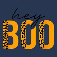 Hey Boo Funny Halloween Ghost Leopard Print Toddler Boy Girl Ladies Denim Jacket | Artistshot