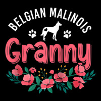 Malinois Granny Dog Gifts Women Belgian Malinois Dog Lover Raglan Base Adjustable Cap | Artistshot