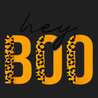 Hey Boo Funny Halloween Ghost Leopard Print Toddler Boy Girl Ladies Polo Shirt | Artistshot