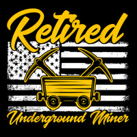 Underground Mining Retired American Coal Miner T Shirt Youth Jogger | Artistshot