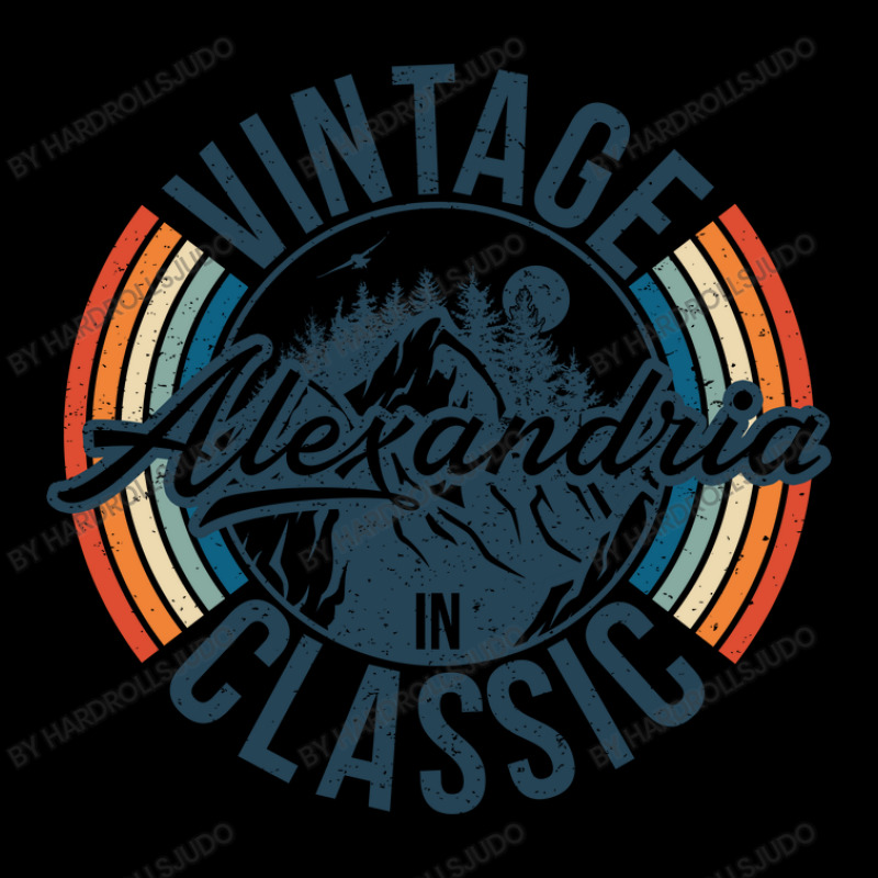 I Love Alexandria Indiana Retro Vintage Classic Limited Edition Pocket T-Shirt by hardrollsjudo | Artistshot