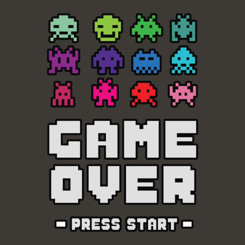 Game Over Press Start Arcade Player Retro Gamer Bucket Hat by saterseim | Artistshot