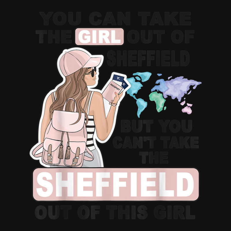 Proud Sheffield Girl   Cool Girl From Sheffield City Baby Bibs by Fashonus | Artistshot