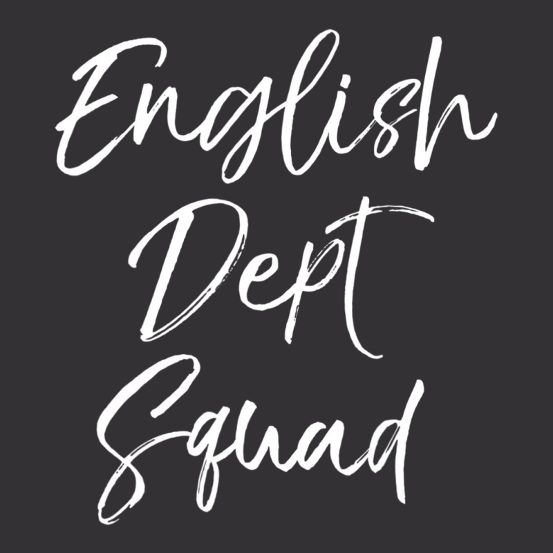 Cute Literature Department Teacher English Dept Squad Vintage Short by cm-arts | Artistshot