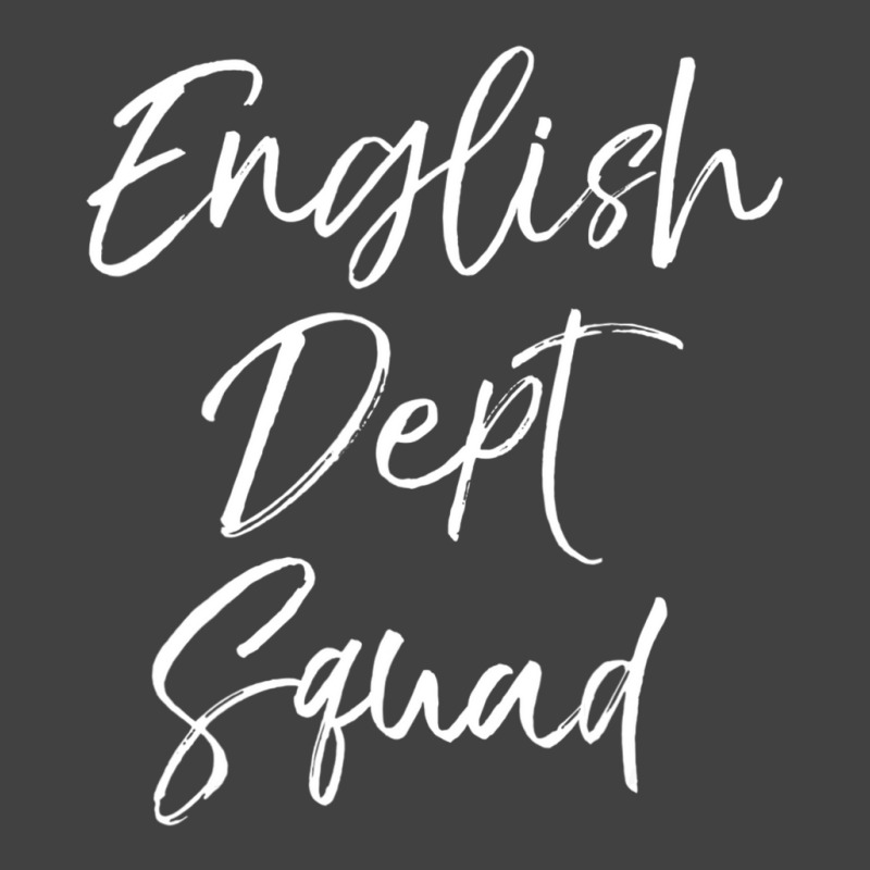 Cute Literature Department Teacher English Dept Squad Vintage T-Shirt by cm-arts | Artistshot