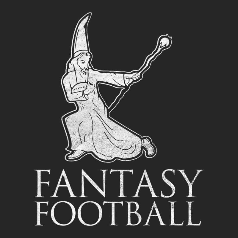 Fantasy Football Funny Wizard  Literal Translation Ladies Fitted T-Shirt by cm-arts | Artistshot