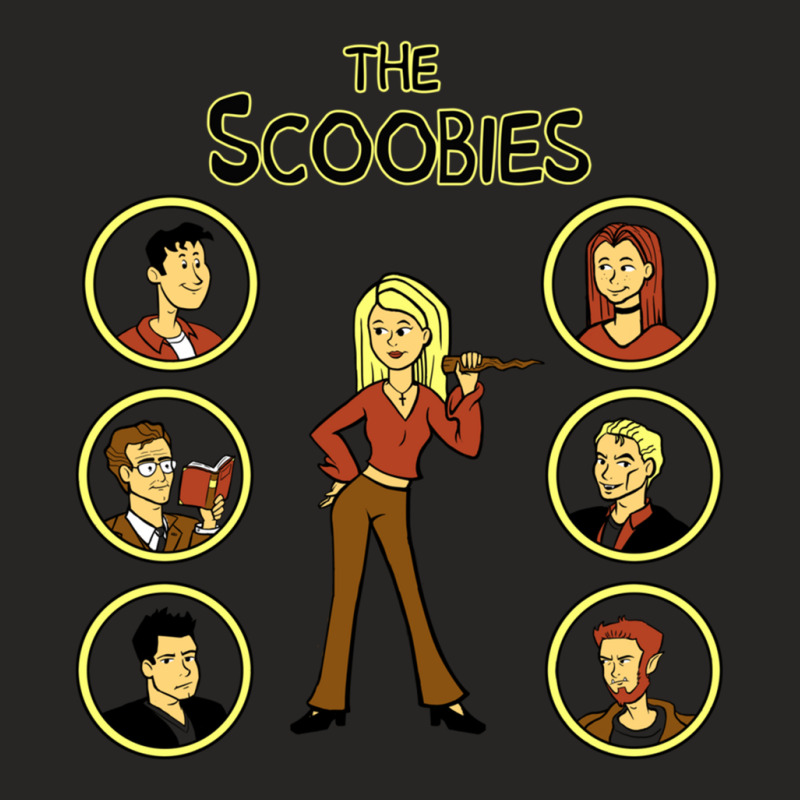 Buffy And The Scooby Gang Ladies Fitted T-Shirt by cm-arts | Artistshot