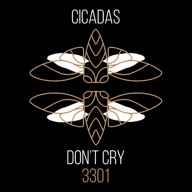 Cicadas Don't Cry 3301line Art Minimalist Theme Meme Graphic Adjustable Cap | Artistshot