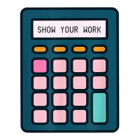 Show Your Work Calculator Math Teacher T Shirt Youth Sweatshirt | Artistshot