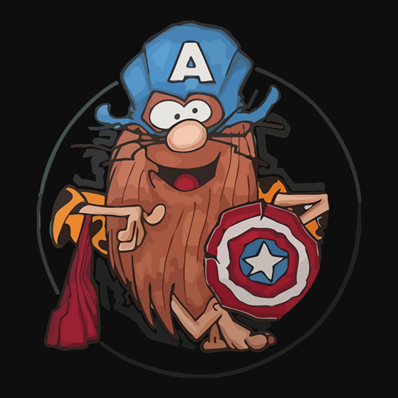 Captain Caveman Crop Top by cm-arts | Artistshot