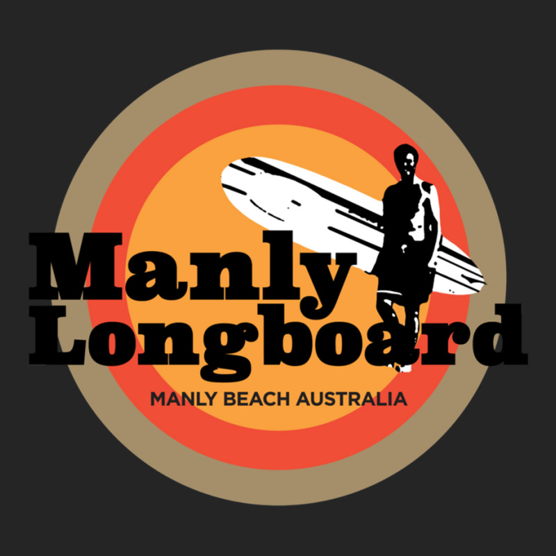 Manly Longboard Retro Surf Unisex Hoodie | Artistshot