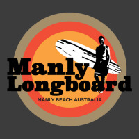 Manly Longboard Retro Surf Men's Polo Shirt | Artistshot