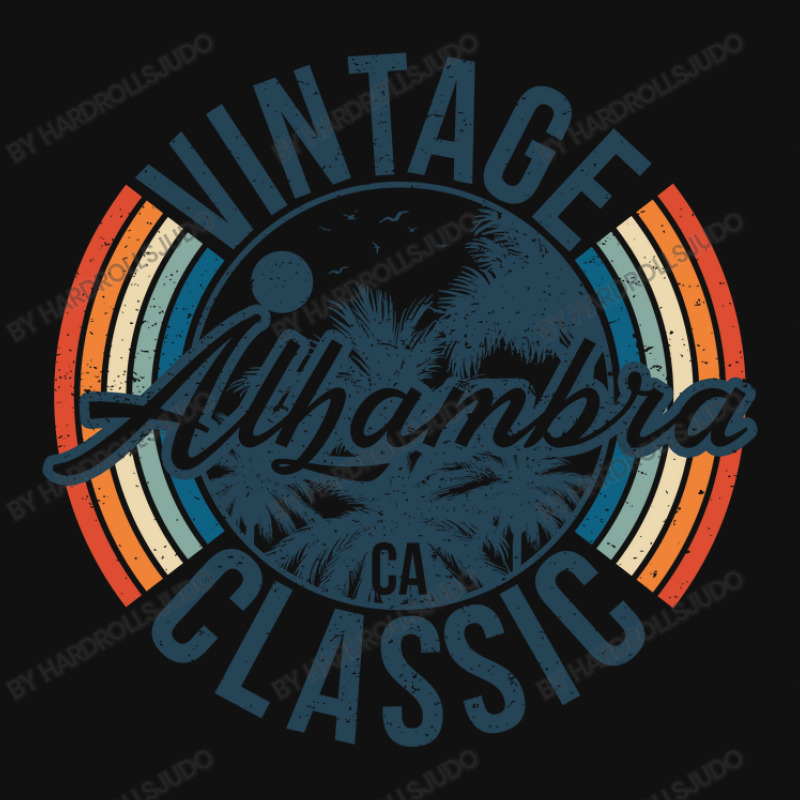 I Love Alhambra California Retro Vintage Classic Limited Edition Front Car Mat | Artistshot