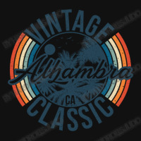 I Love Alhambra California Retro Vintage Classic Limited Edition Rear Car Mat | Artistshot