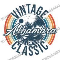 I Love Alhambra California Retro Vintage Classic Limited Edition Sticker | Artistshot