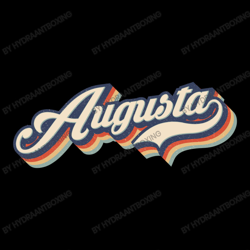 I Love Augusta City Usa Retro Vintage Long Sleeve Baby Bodysuit by HydraAntBoxing | Artistshot