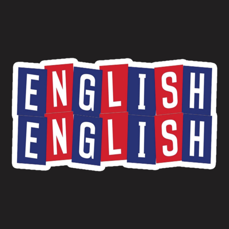 Peach English School Subject T-shirt | Artistshot