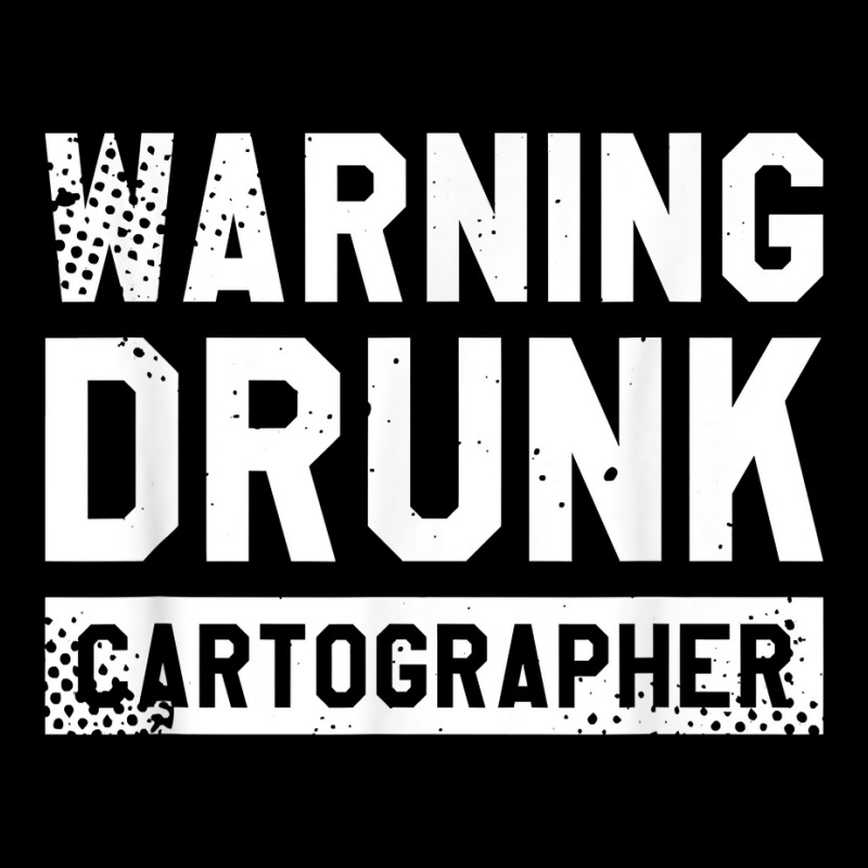 Warning Drunk Cartographer Map Making Cartography T Shirt Men's Long Sleeve Pajama Set | Artistshot