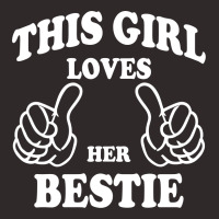 This Girl Loves Her Bestie Racerback Tank | Artistshot