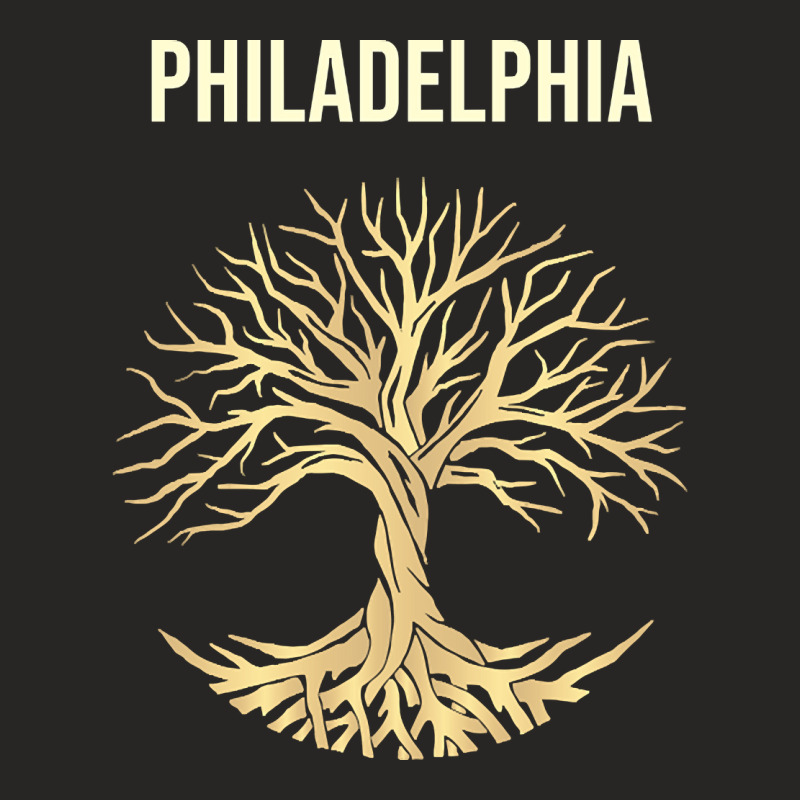 Tree Of Life City Philadelphia Ladies Fitted T-Shirt by Kuwannin528 | Artistshot