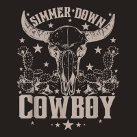 Simmer Down Cowboy Cowgirl Tank Top | Artistshot