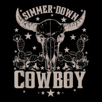 Simmer Down Cowboy Cowgirl V-neck Tee | Artistshot