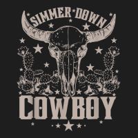 Simmer Down Cowboy Cowgirl Classic T-shirt | Artistshot