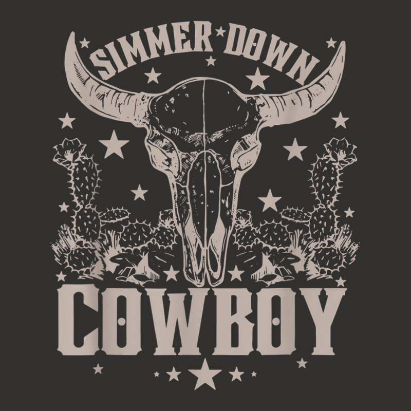 Simmer Down Cowboy Cowgirl Champion Hoodie | Artistshot