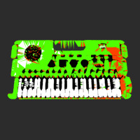 Retro Green Keyboard Synthesiser - Glitchy Mix Exclusive T-shirt | Artistshot