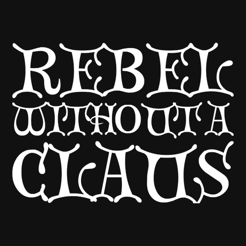 Rebel Without A Claus Baby Bibs by Kanmosrin52 | Artistshot