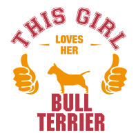 This Girl Loves Her Bull Terrier Youth Hoodie | Artistshot