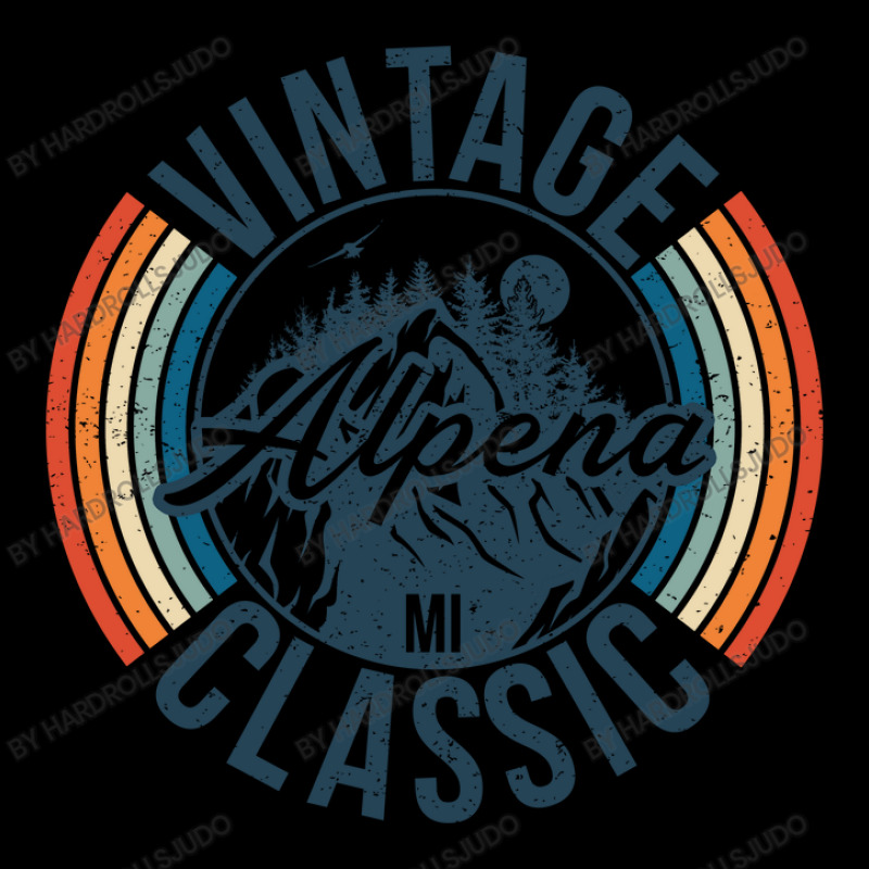 I Love Alpena Michigan Retro Vintage Classic Limited Edition Adjustable Cap by hardrollsjudo | Artistshot