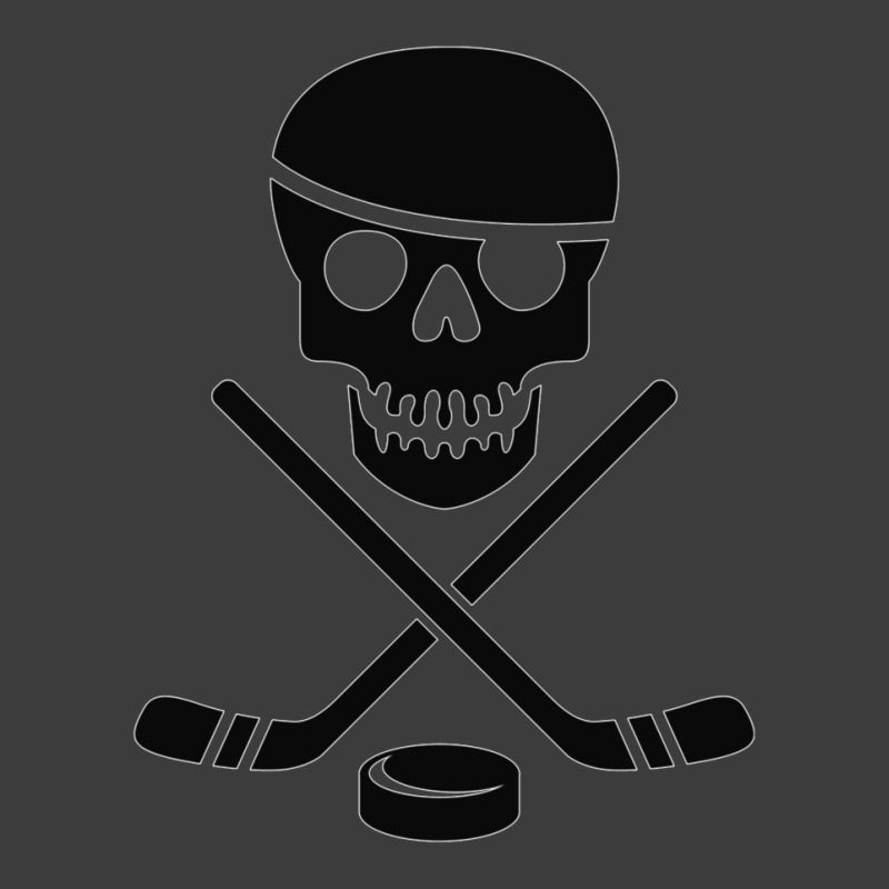 Cool Ice Pirate Hockey Products White On Black Sticker Men's Polo Shirt | Artistshot