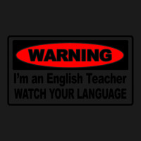 Watch Your Language English Teacher Full-length Apron | Artistshot