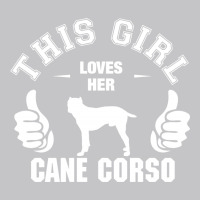 This Girl Loves Her Cane Corso Baby Bodysuit | Artistshot