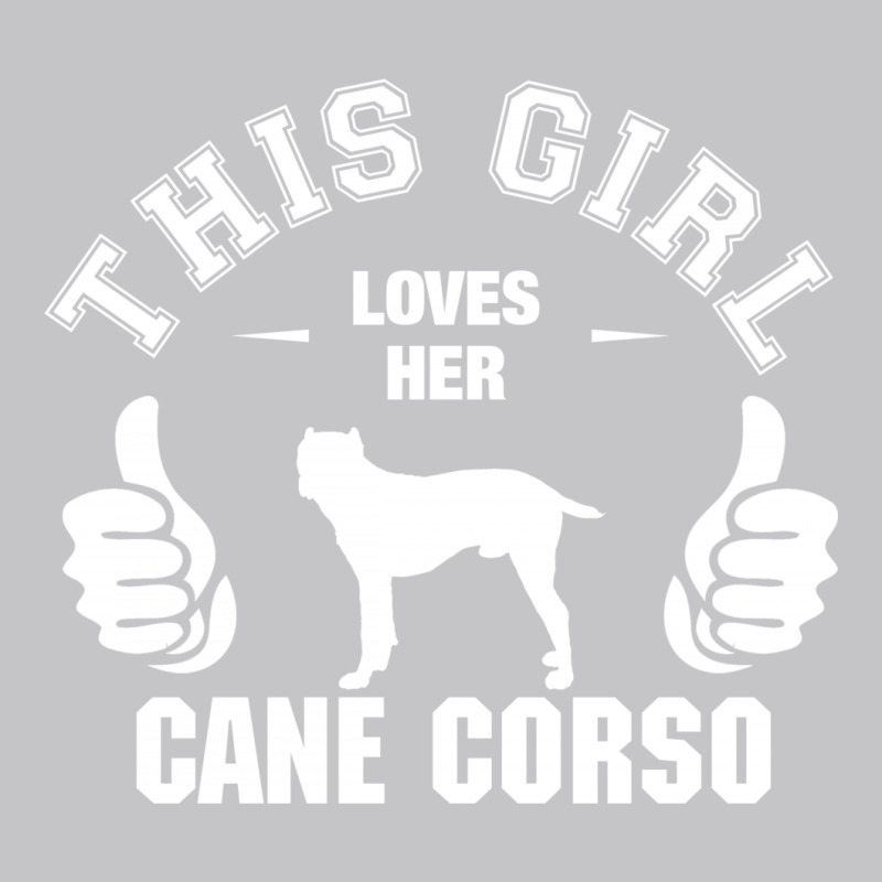 This Girl Loves Her Cane Corso Baby Bodysuit by tshiart | Artistshot